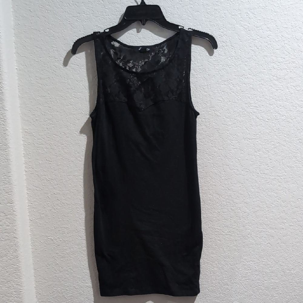 Forever 21 Black Lace Top